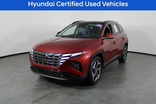 Ultimate Red 2024 Hyundai TUCSON Limited