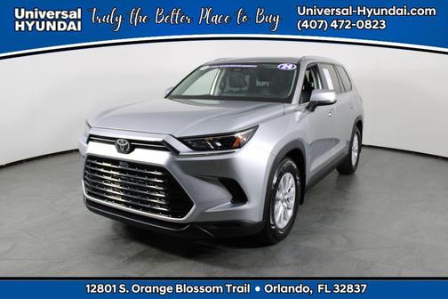 Celestial Silver Metallic 2024 Toyota Grand Highlander XLE