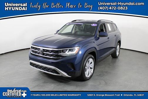 2021 Volkswagen Atlas 3.6L SE w/Technology