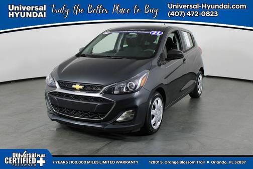 Nightfall Gray Metallic 2021 Chevrolet Spark LS