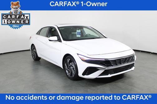 Serenity White 2024 Hyundai ELANTRA SEL