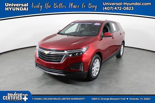 Radiant Red Tintcoat 2023 Chevrolet Equinox 1LT