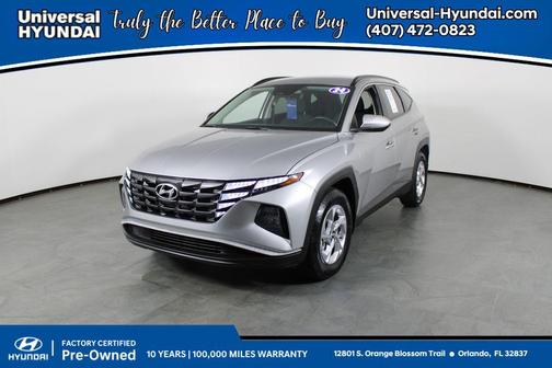 Shimmering Silver 2024 Hyundai TUCSON SEL