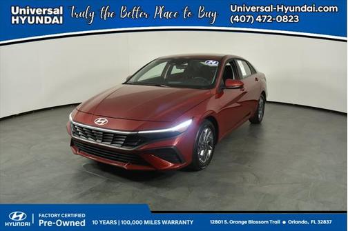 2024 Hyundai ELANTRA HEV Blue