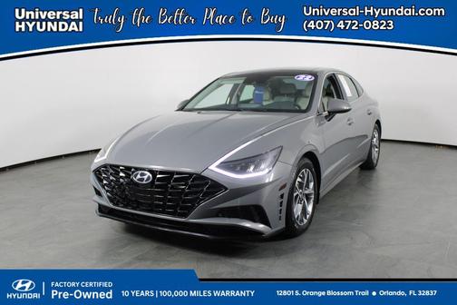 Hampton Gray 2022 Hyundai SONATA SEL