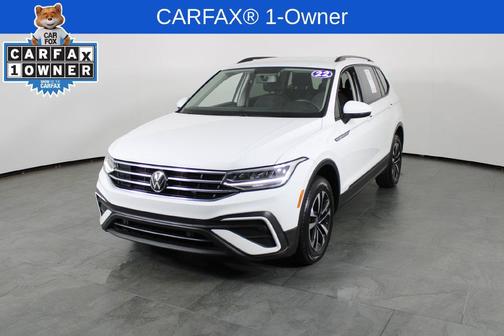 Pure White 2022 Volkswagen Tiguan 2.0T S