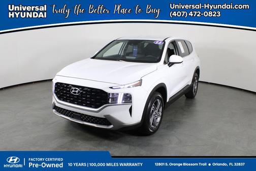 Serenity White Pearl 2023 Hyundai SANTA FE SE