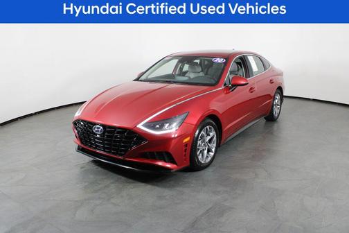 Calypso Red 2020 Hyundai SONATA SEL