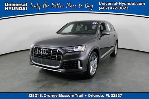 Samurai Gray Metallic 2022 Audi Q7 45 Premium