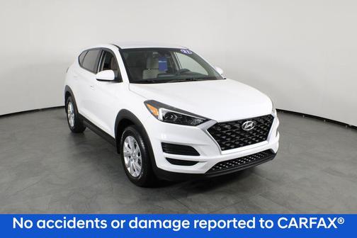 Winter White 2021 Hyundai TUCSON SE