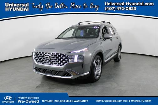 Hampton Gray 2022 Hyundai SANTA FE SEL 2.4