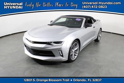 Silver Ice Metallic 2017 Chevrolet Camaro 1LT