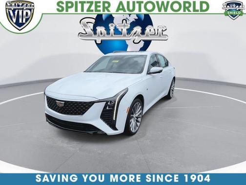 Summit White 2026 Cadillac CT5 Premium Luxury