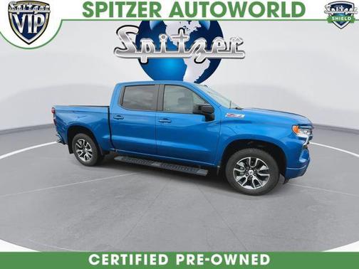 Glacier Blue Metallic 2022 Chevrolet Silverado 1500 RST