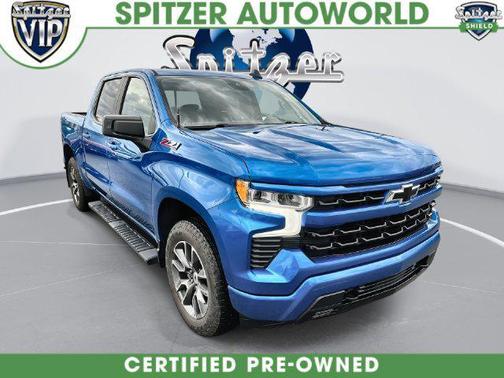 Glacier Blue Metallic 2022 Chevrolet Silverado 1500 RST