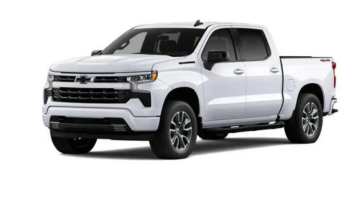 Summit White 2026 Chevrolet Silverado 1500 RST