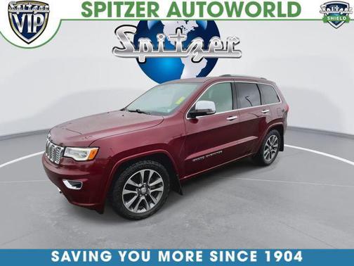 Velvet Red Pearlcoat 2018 Jeep Grand Cherokee Overland