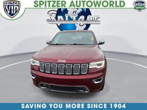 Velvet Red Pearlcoat 2018 Jeep Grand Cherokee Overland