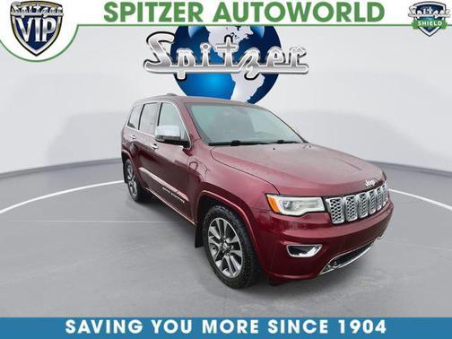 Velvet Red Pearlcoat 2018 Jeep Grand Cherokee Overland