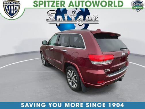 Velvet Red Pearlcoat 2018 Jeep Grand Cherokee Overland