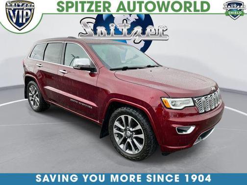 Velvet Red Pearlcoat 2018 Jeep Grand Cherokee Overland