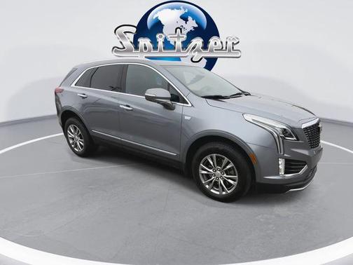 Satin Steel Metallic 2021 Cadillac XT5 Premium Luxury