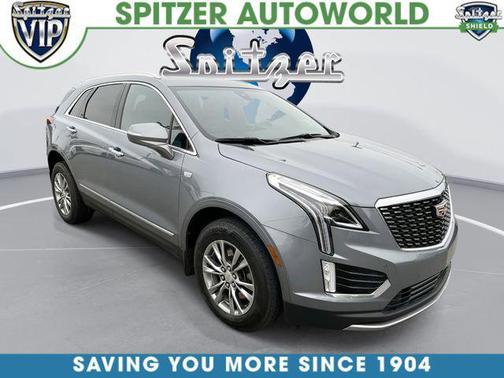 Satin Steel Metallic 2021 Cadillac XT5 Premium Luxury