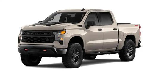 White Sands 2026 Chevrolet Silverado 1500 Custom Trail Boss