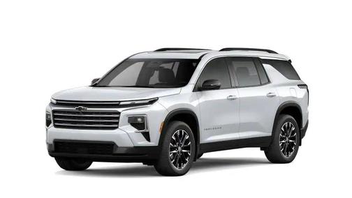Summit White 2026 Chevrolet Traverse LT