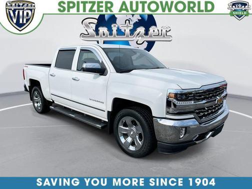 White 2018 Chevrolet Silverado 1500 LTZ