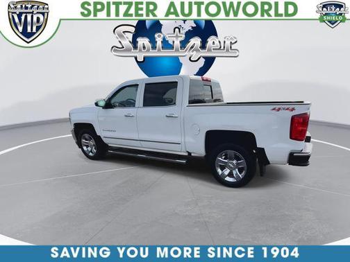 White 2018 Chevrolet Silverado 1500 LTZ