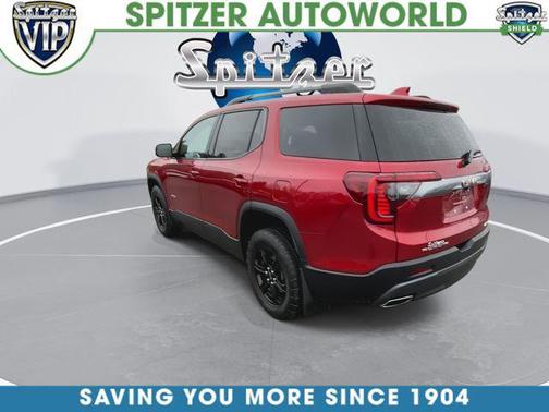 Volcanic Red Tintcoat 2023 GMC Acadia AWD AT4