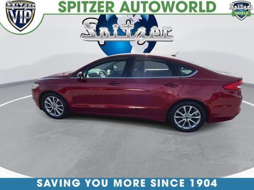 Ruby Red Metallic Tinted Clearcoat 2017 Ford Fusion SE