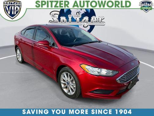 Ruby Red Metallic Tinted Clearcoat 2017 Ford Fusion SE