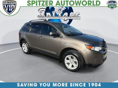 Mineral Gray Metallic 2014 Ford Edge SEL