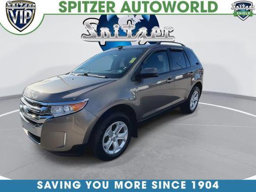 Mineral Gray Metallic 2014 Ford Edge SEL