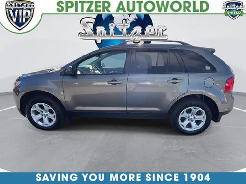 Mineral Gray Metallic 2014 Ford Edge SEL