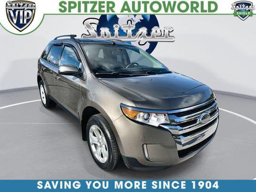 Mineral Gray Metallic 2014 Ford Edge SEL