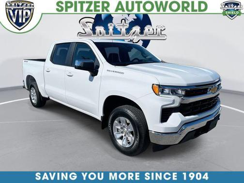 Summit White 2026 Chevrolet Silverado 1500 LT