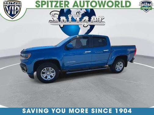 Bright Blue Metallic 2022 Chevrolet Colorado LT