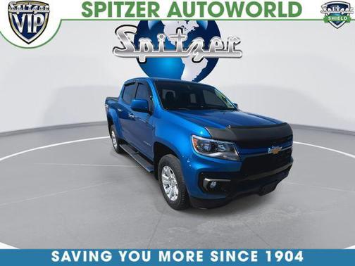 Bright Blue Metallic 2022 Chevrolet Colorado LT
