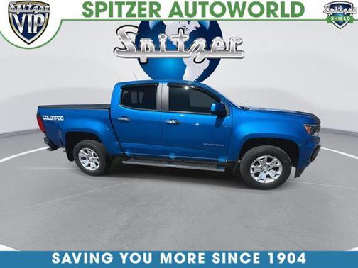 Bright Blue Metallic 2022 Chevrolet Colorado LT