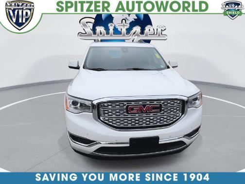 White 2019 GMC Acadia Denali