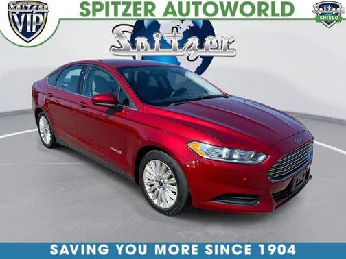 Ruby Red Tinted Clearcoat 2015 Ford Fusion Hybrid S
