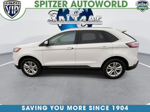 Star White Metallic Tri-Coat 2020 Ford Edge SEL