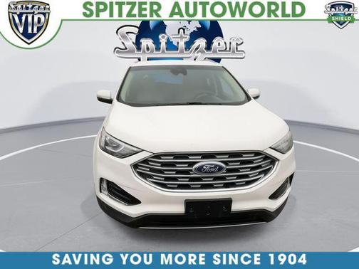Star White Metallic Tri-Coat 2020 Ford Edge SEL