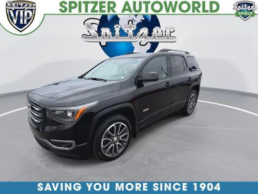 Black 2018 GMC Acadia SLT