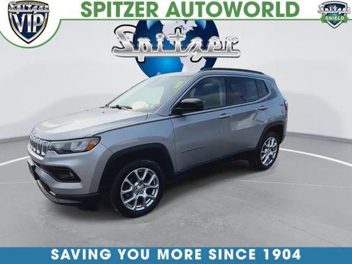 Billet Silver Metallic Clearcoat 2022 Jeep Compass Latitude Lux