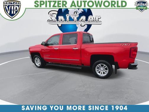 Red 2018 Chevrolet Silverado 1500 LTZ