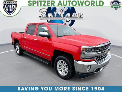 Red 2018 Chevrolet Silverado 1500 LTZ